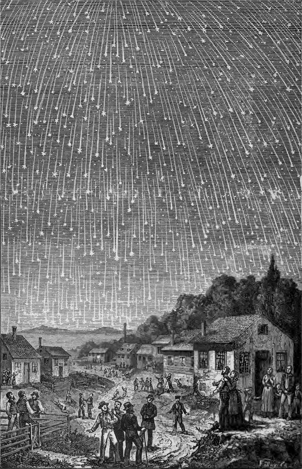 The Great Meteor Storm of 1833