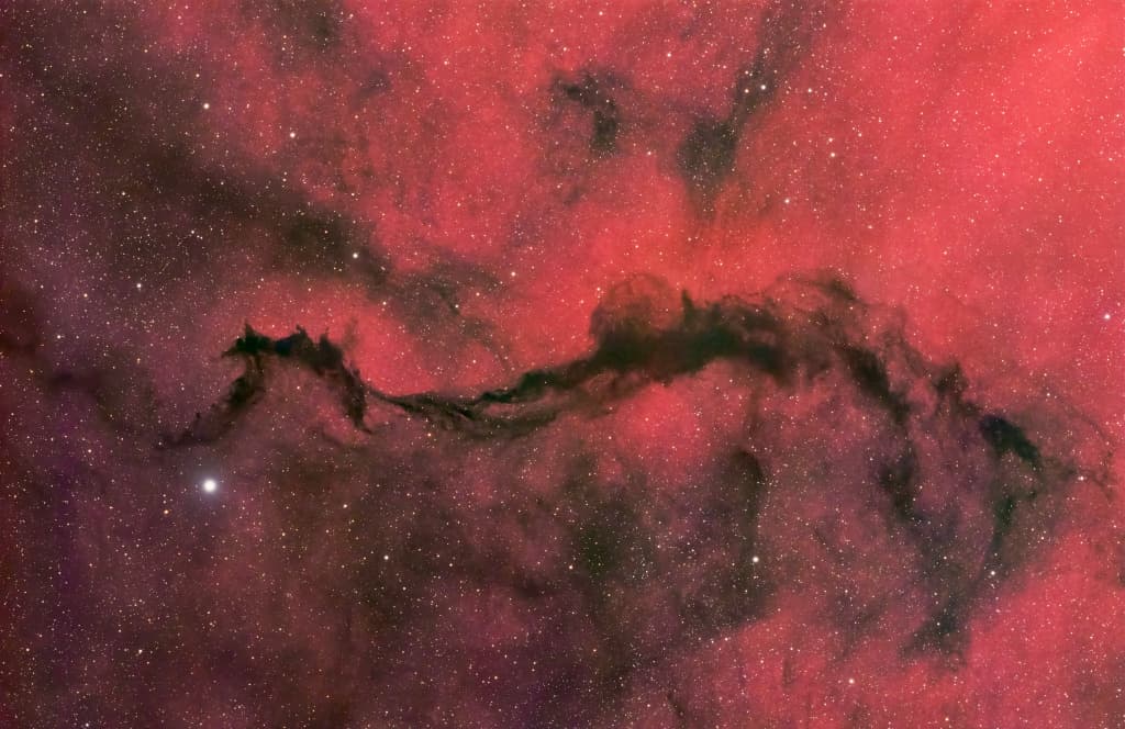 A Dark Veil in Ophiuchus