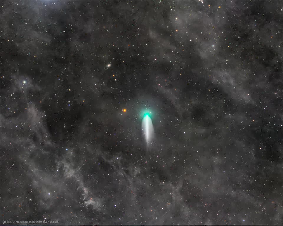Comet 220P in Outburst