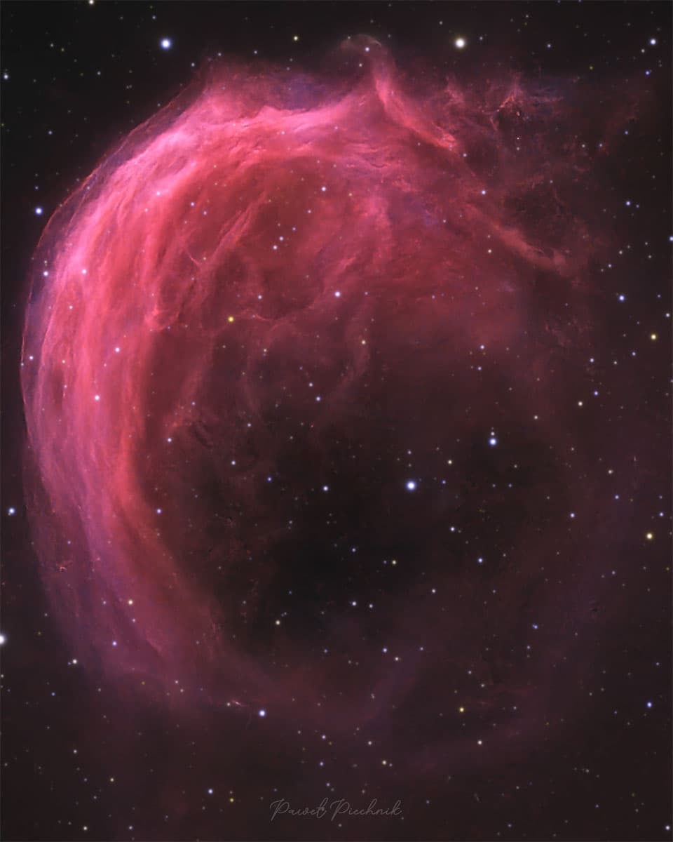 Sh2-188: The Shrimp Nebula