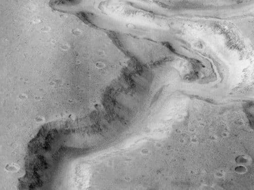 A Martian River Bed?